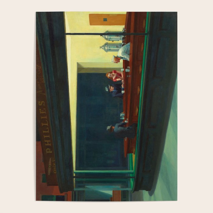 Nighthawks by Edward Hopper Poster Gallery Image 1