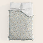 Berries and Branches - Light Blue Duvet Cover Gallery Image 6