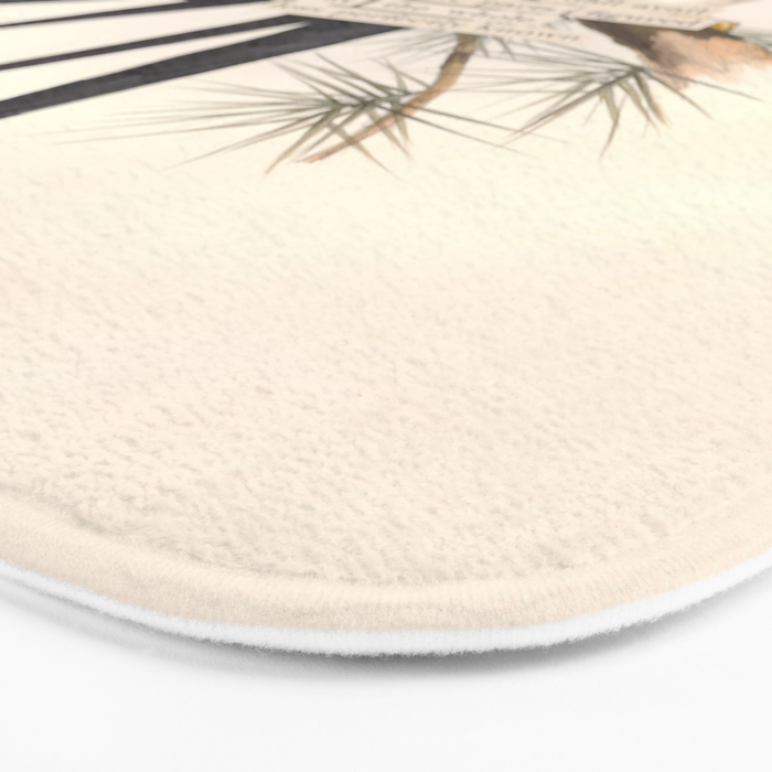 Bird Divinations: Swallow-Tailed Kite (about: almanacofbirds.org) Bath Mat Gallery Image 3
