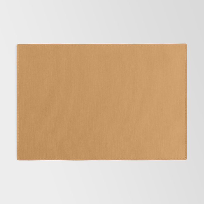 Desert Sands: Camel Skin Hue and Leather Style Rug Gallery Image 2