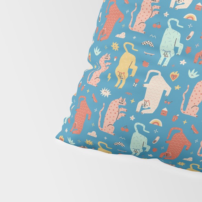 Trippy tigers Pillow Sham Gallery Image 4