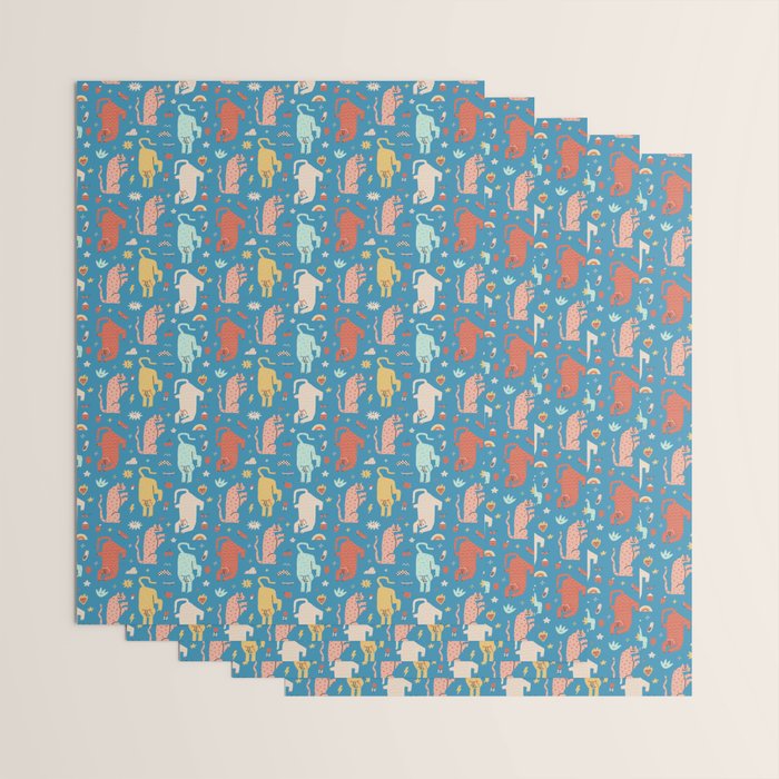 Trippy tigers Wrapping Paper Gallery Image 3