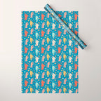 Trippy tigers Wrapping Paper Gallery Image 1