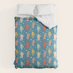Trippy tigers Duvet Cover Gallery Image 6