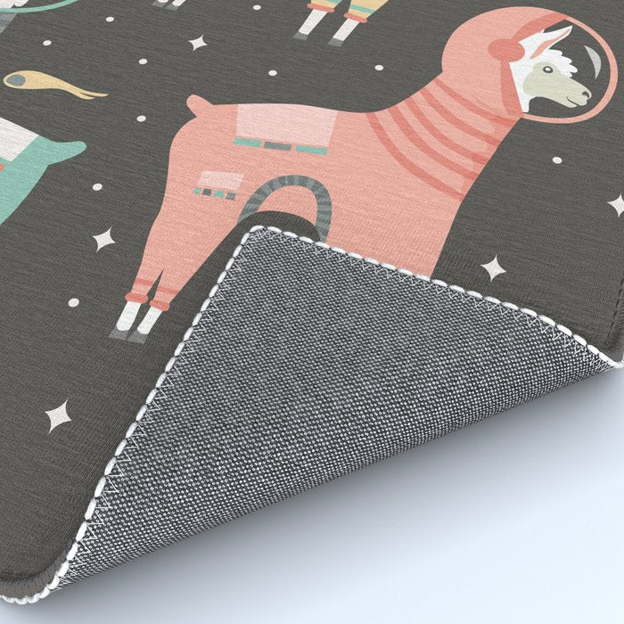 Astronaut Llamas in Space Rug Gallery Image 4