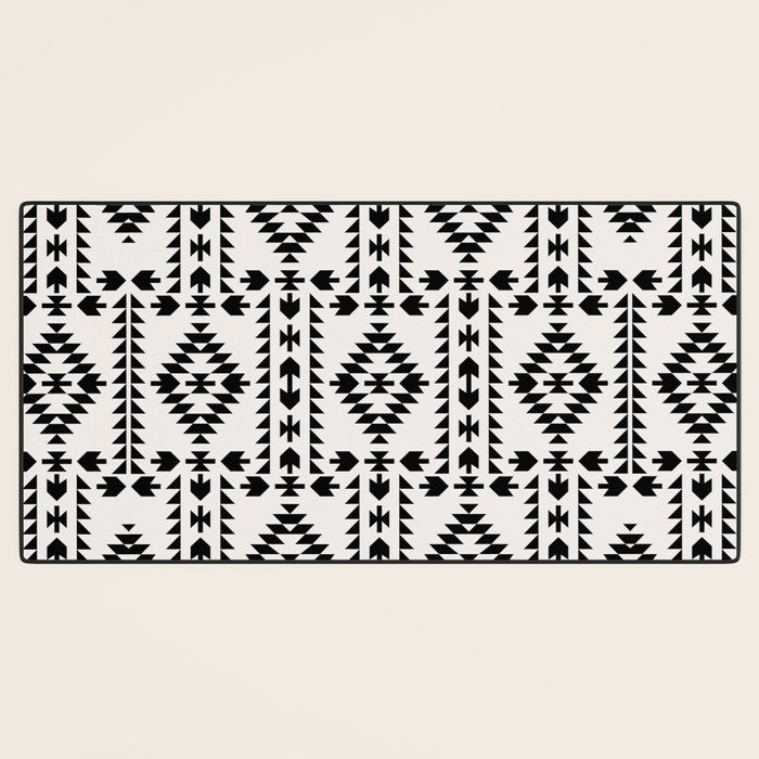 GEO PANEL WHITE Desk Mat Gallery Image 3