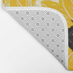 Minimalist Sunflowers Bath Mat Gallery Image 2