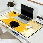 Minimalist Sunflowers Desk Mat Gallery Image 2