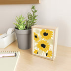 Minimalist Sunflowers Mini Art Print Gallery Image 2
