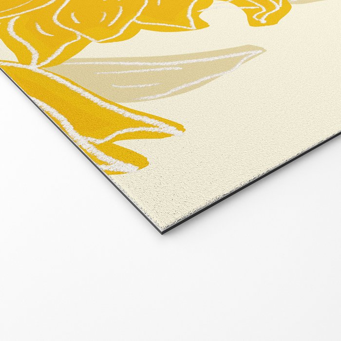 Minimalist Sunflowers Welcome Mat Gallery Image 2