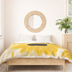 Minimalist Sunflowers Duvet Cover Gallery Image 3