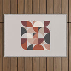 Mid Century 26A Outdoor Rug Gallery Image 1