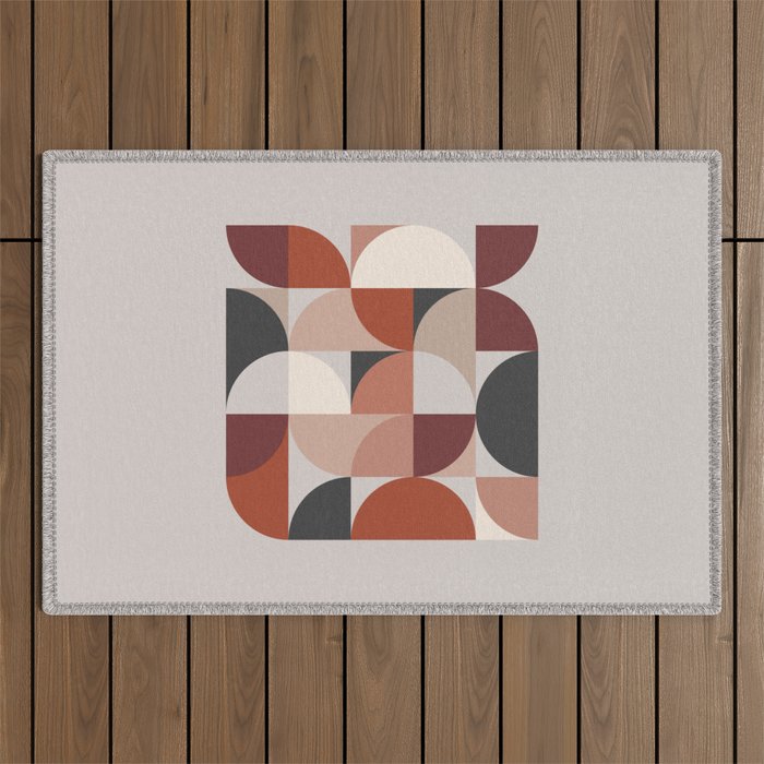 Mid Century 26A Outdoor Rug Gallery Image 1