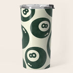 The 8 Ball Clubhouse Old Money Green Travel Mug Gallery Image 2