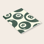 The 8 Ball Clubhouse Old Money Green Notebook Gallery Image 2