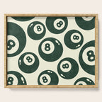 The 8 Ball Clubhouse Old Money Green Serving Tray Gallery Image 1