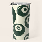 The 8 Ball Clubhouse Old Money Green Travel Mug Gallery Image 3