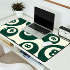 The 8 Ball Clubhouse Old Money Green Desk Mat Gallery Image 2