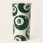 The 8 Ball Clubhouse Old Money Green Travel Mug Gallery Image 1
