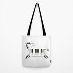 Life is like a piano Tote Bag Gallery Image 2