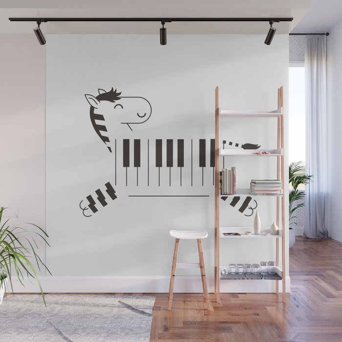 Life is like a piano Wall Mural Gallery Image 1