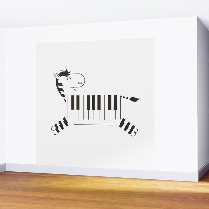 Life is like a piano Wall Mural Gallery Image 2