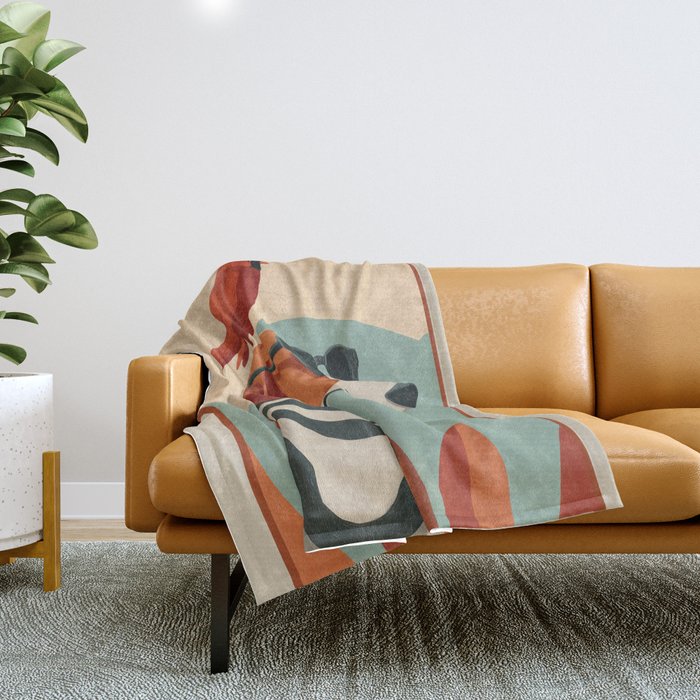Cool Company Throw Blanket Gallery Image 1