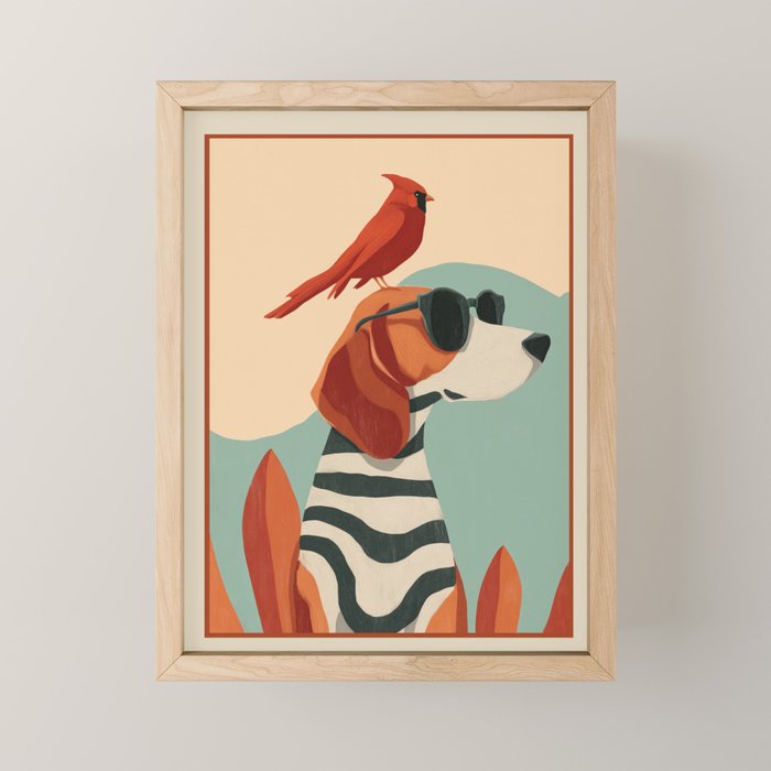 Cool Company Mini Art Print Gallery Image 1