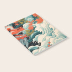Red Chinese Water Dragon Notebook Gallery Image 2