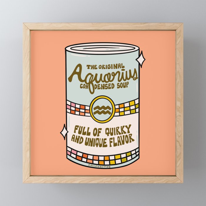 Aquarius Soup Mini Art Print Gallery Image 1