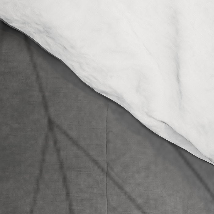 12-meter Sailing Yacht America's Cup Races nautical black and white photograph Comforter Gallery Image 4