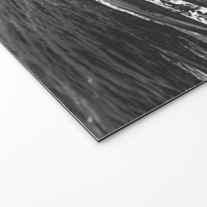 12-meter Sailing Yacht America's Cup Races nautical black and white photograph Welcome Mat Gallery Image 2