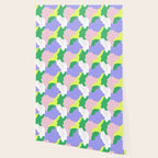 Abstract colorful retro 90s art pattern Wallpaper Gallery Image 2