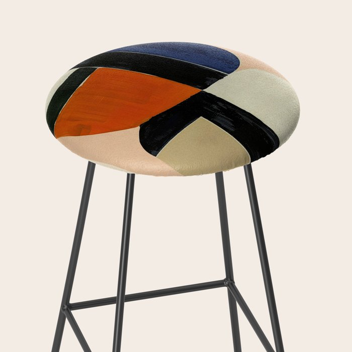Rhythm of Shapes Stool Gallery Image 2