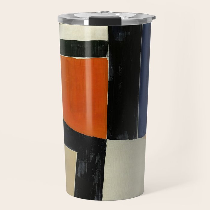 Rhythm of Shapes Travel Mug Gallery Image 1