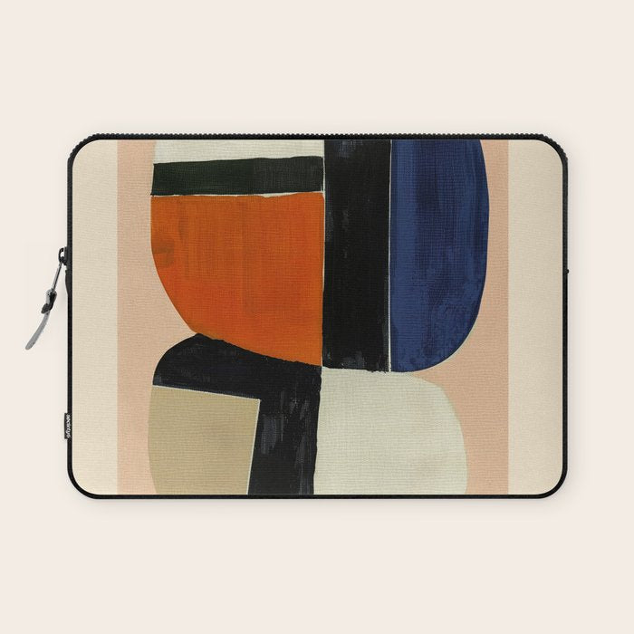 Rhythm of Shapes Laptop Sleeve Gallery Image 1