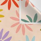 Retro Groovy Sun  Wall Tapestry Gallery Image 3