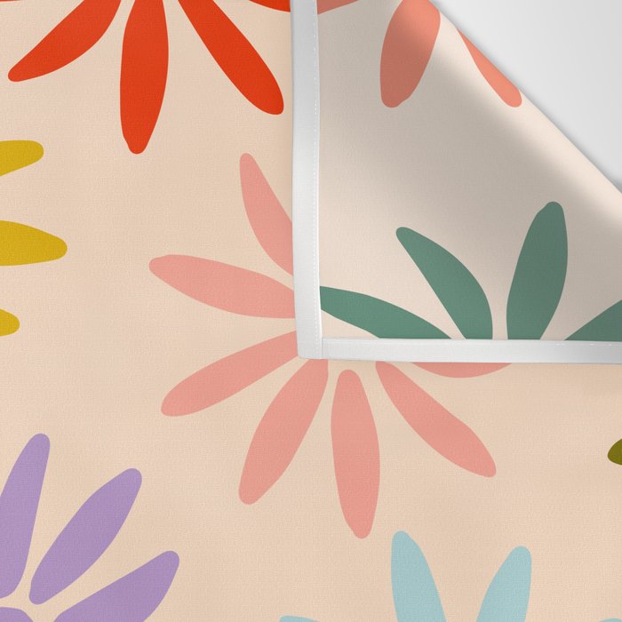 Retro Groovy Sun  Wall Tapestry Gallery Image 3