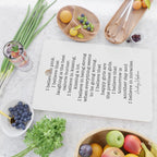 I Believe In Pink. I Believe That Laughing Is the Best Calorie Burner-Audrey Hepburn Cutting Board Gallery Image 2