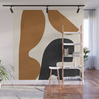 Abstract Art Minimal Shape 4 Wall Mural Gallery Image 1