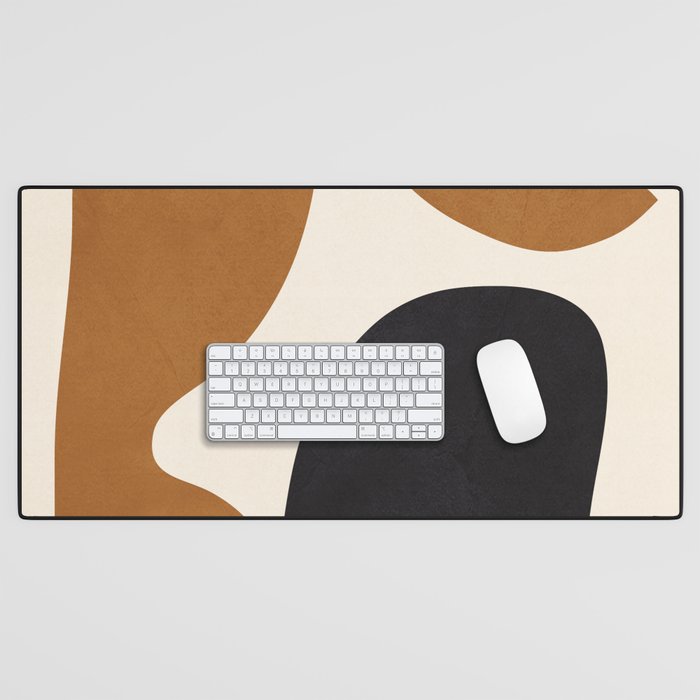 Abstract Art Minimal Shape 4 Desk Mat Gallery Image 1