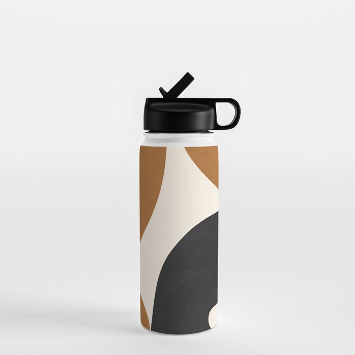 Abstract Art Minimal Shape 4 Water Bottle Gallery Image 1