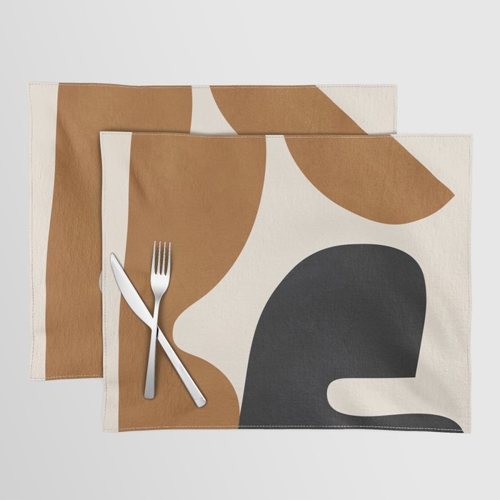 Abstract Art Minimal Shape 4 Placemat Gallery Image 1