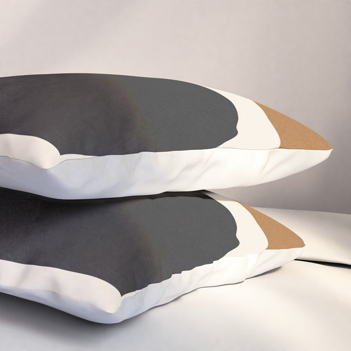 Abstract Art Minimal Shape 4 Pillow Sham Gallery Image 3