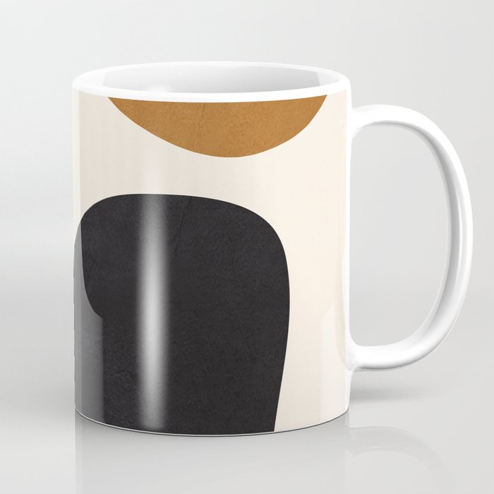 Abstract Art Minimal Shape 4 Coffee Mug Gallery Image 1