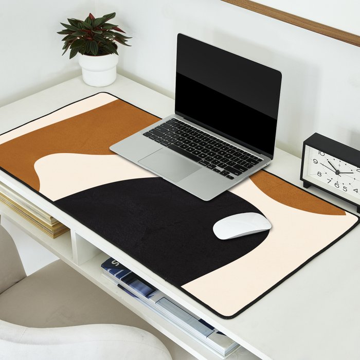 Abstract Art Minimal Shape 4 Desk Mat Gallery Image 2