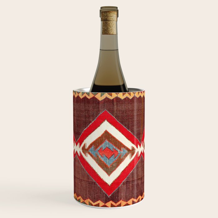 Aksaray Cappadocian Central Anatolia Kilim Print Wine Chiller Gallery Image 1