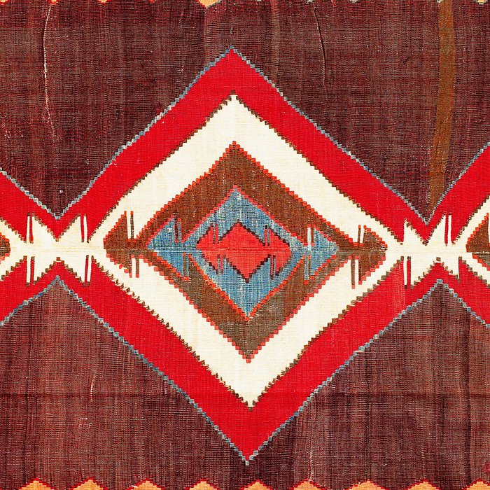 Aksaray Cappadocian Central Anatolia Kilim Print Coffee Mug Gallery Image 2