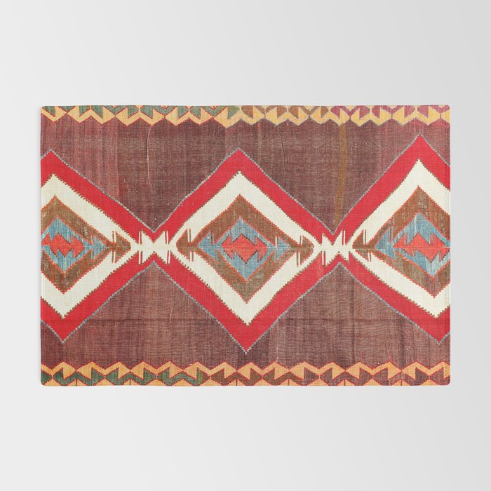 Aksaray Cappadocian Central Anatolia Kilim Print Rug Gallery Image 2