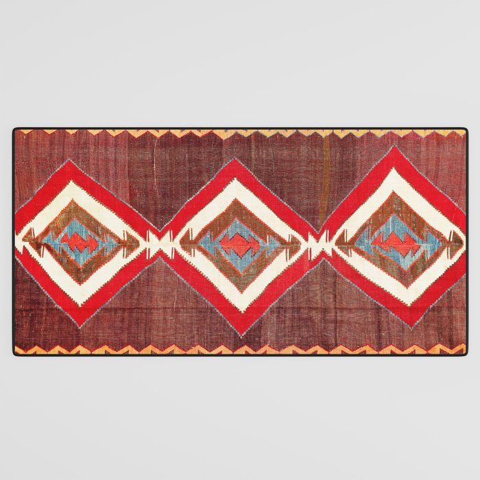 Aksaray Cappadocian Central Anatolia Kilim Print Desk Mat Gallery Image 3